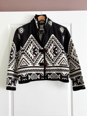 Vintage 90s southwestern Aztec cardigan